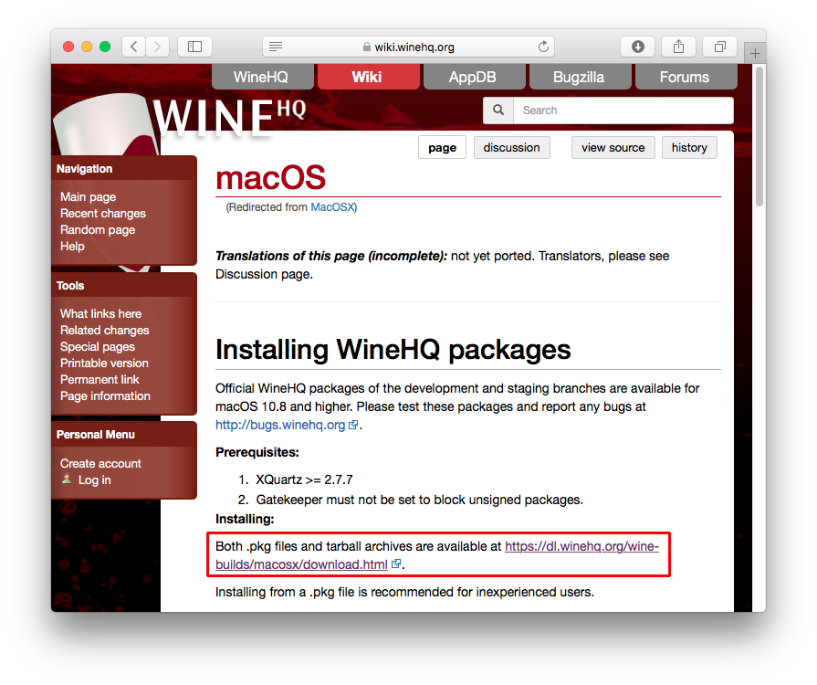 How to install wine on mac 2019